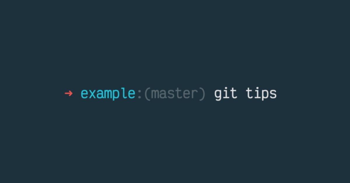 git command example