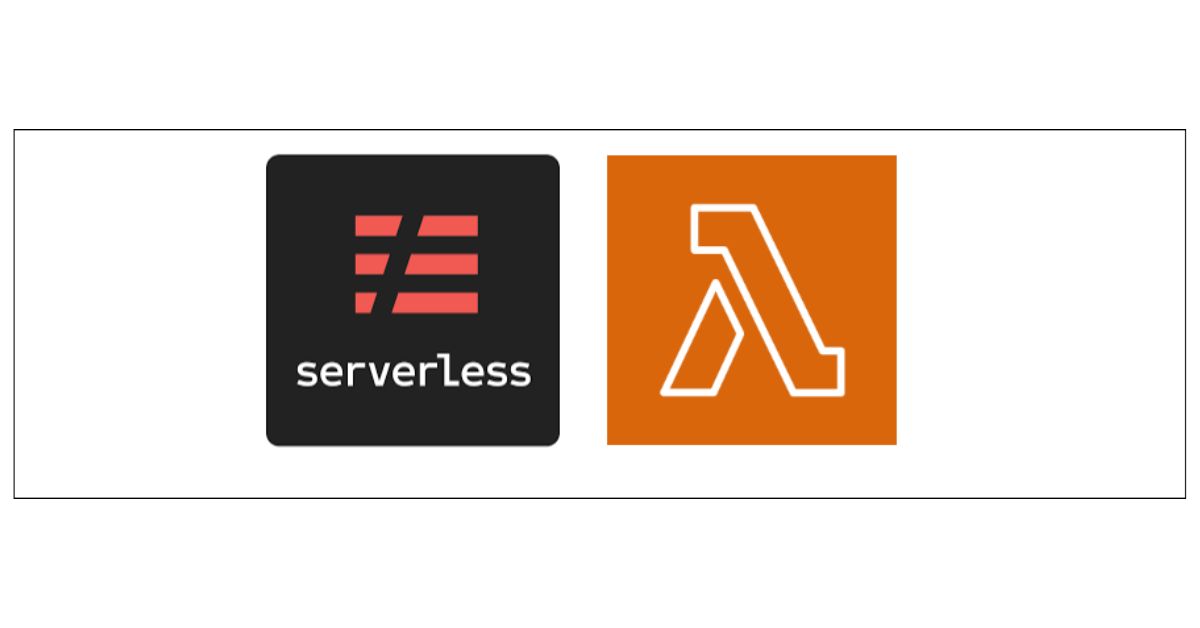 serverless AWS lambda logos