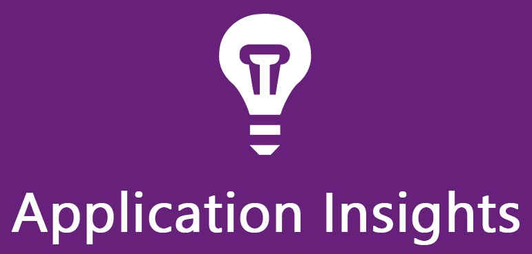 Application Insights logo with lightbulb.