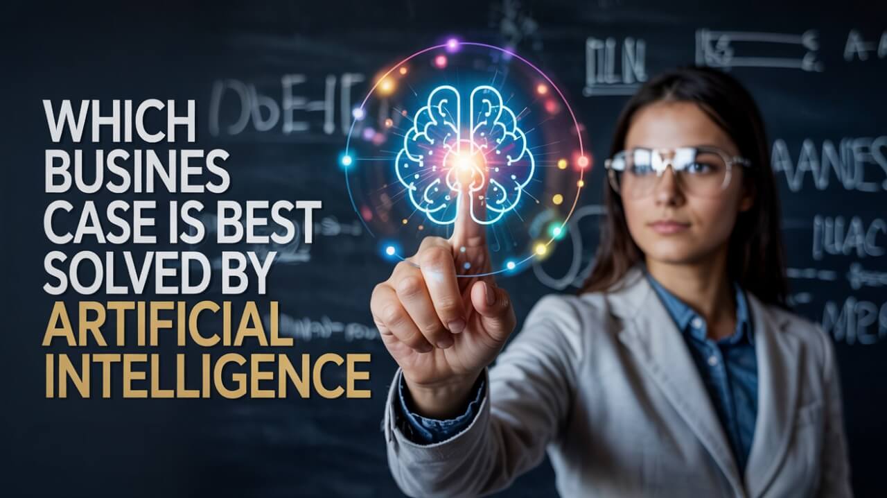 Which Business Case Is Best Solved by Artificial Intelligence?